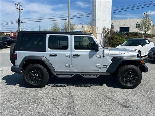 Silver Zynith 2022 Jeep Wrangler Unlimited Willys