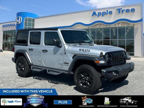 Silver Zynith 2022 Jeep Wrangler Unlimited Willys