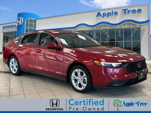 Radiant Red Metallic 2024 Honda Accord LX