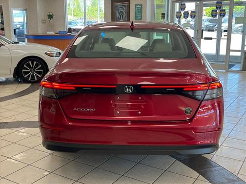 Radiant Red Metallic 2024 Honda Accord LX