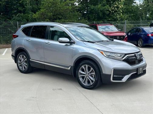 Lunar Silver Metallic 2021 Honda CR-V Hybrid Touring