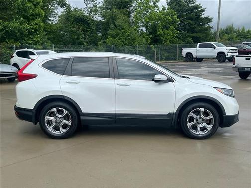 Platinum White Pearl 2019 Honda CR-V EX