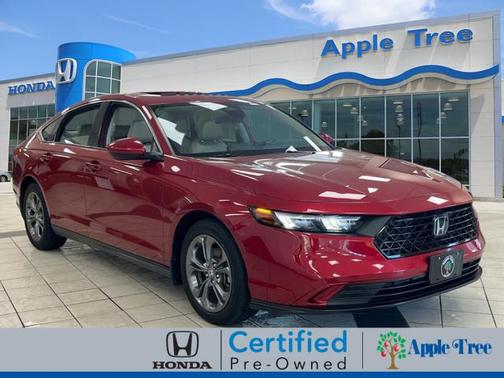 Radiant Red Metallic 2024 Honda Accord EX