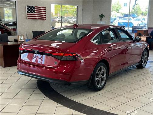 Radiant Red Metallic 2024 Honda Accord EX