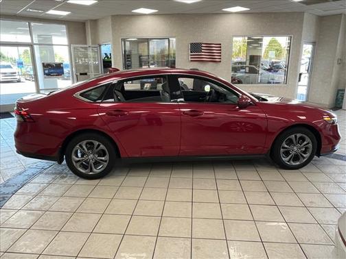 Radiant Red Metallic 2024 Honda Accord EX