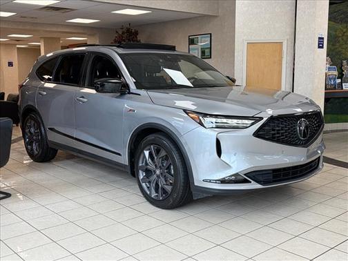 Lunar Silver Metallic 2024 Acura MDX A-Spec