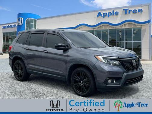 Modern Steel Metallic 2019 Honda Passport Sport