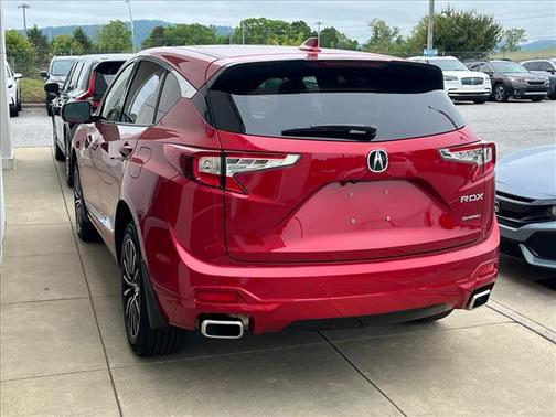 Performance Red Pearl 2025 Acura RDX Advance Package