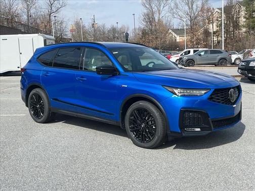 Apex Blue Pearl 2026 Acura MDX A-Spec Advance Package
