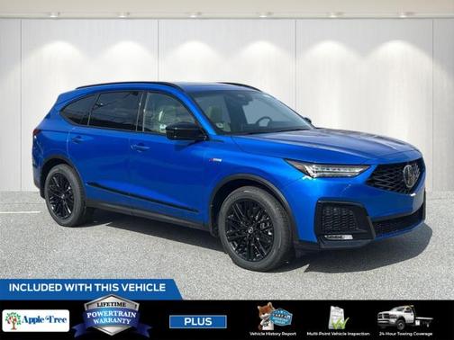 Apex Blue Pearl 2026 Acura MDX A-Spec Advance Package