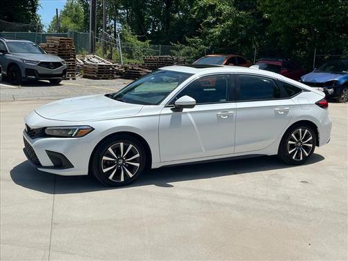 Platinum White Pearl 2024 Honda Civic EX-L