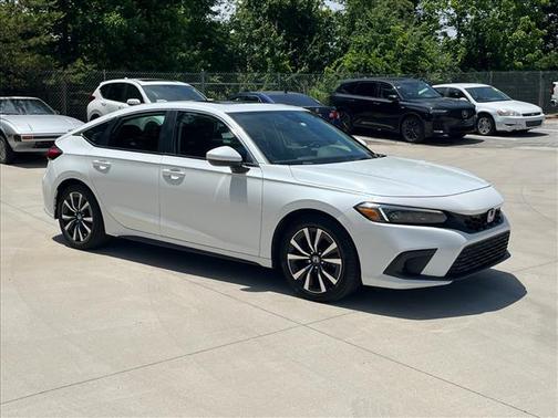 Platinum White Pearl 2024 Honda Civic EX-L
