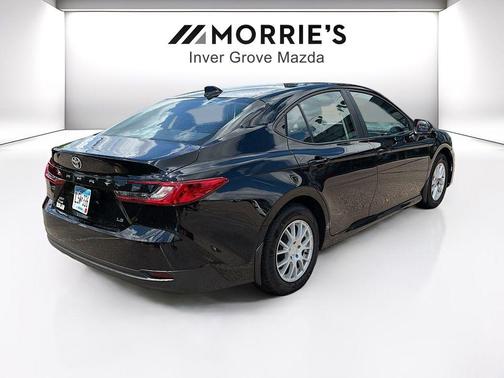 Midnight Black Metallic 2025 Toyota Camry LE