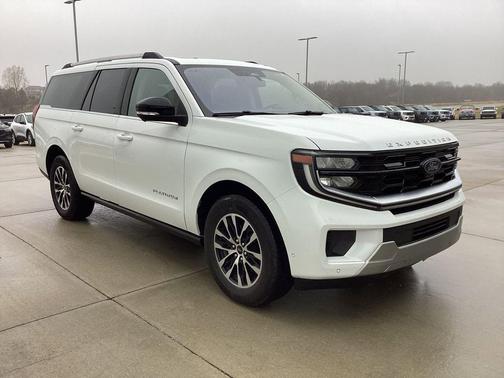 White 2025 Ford Expedition Max Platinum