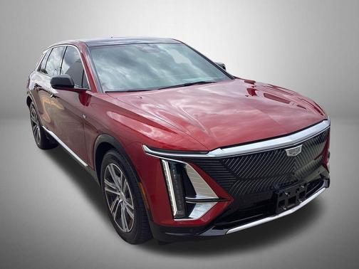 Radiant Red Tintcoat 2024 Cadillac LYRIQ Luxury