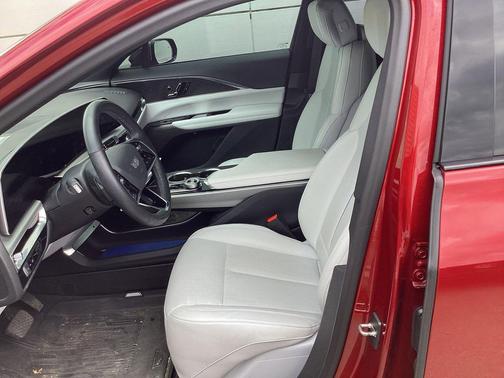 Radiant Red Tintcoat 2024 Cadillac LYRIQ Luxury