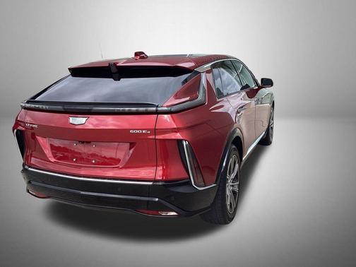 Radiant Red Tintcoat 2024 Cadillac LYRIQ Luxury