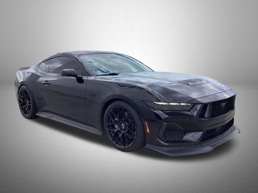 Shadow Black 2025 Ford Mustang GT Premium
