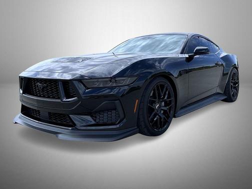 Shadow Black 2025 Ford Mustang GT Premium