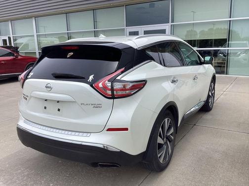 Pearl White 2015 Nissan Murano Platinum