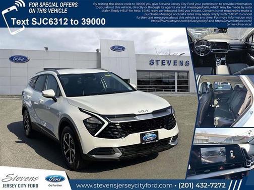 Snow White Pearl 2023 Kia Sportage Hybrid EX