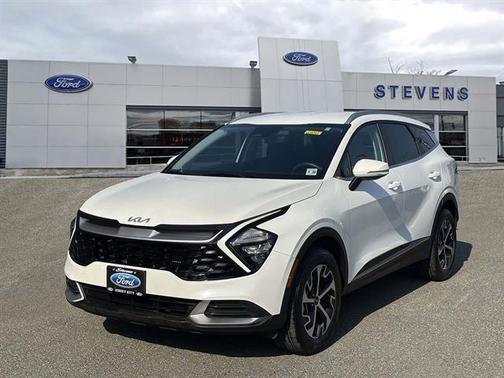 Snow White Pearl 2023 Kia Sportage Hybrid EX