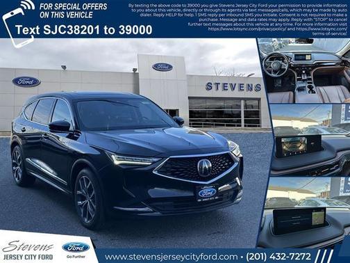 Majestic Black Pearl 2023 Acura MDX Technology Package