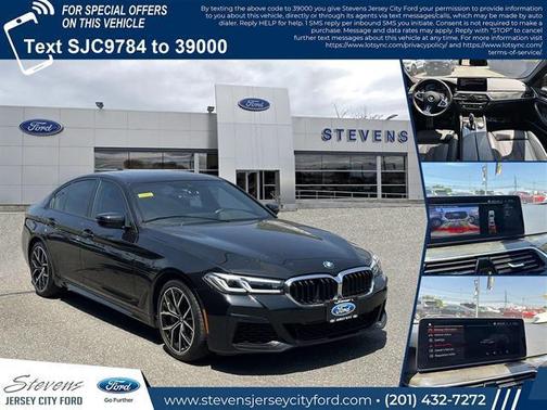 Black Sapphire Metallic 2023 BMW 540 i xDrive
