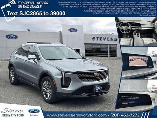 Argent Silver Metallic 2024 Cadillac XT4 Premium Luxury