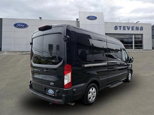 Agate Black 2020 Ford Transit-350 XLT