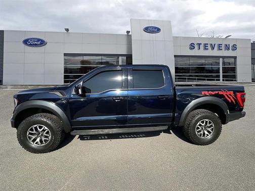 Antimatter Blue Metallic 2023 Ford F-150 Raptor