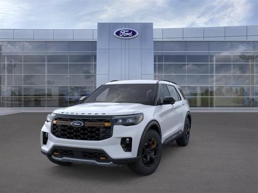 Space White Metallic 2026 Ford Explorer Tremor