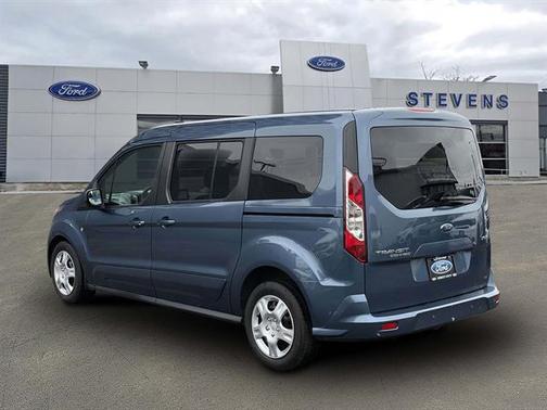 Blue 2019 Ford Transit Connect XLT w/Rear Liftgate