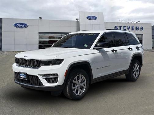 Bright White Clearcoat 2022 Jeep Grand Cherokee Limited
