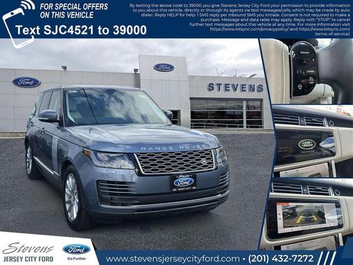 2019 Land Rover Range Rover 3.0L V6 Supercharged HSE