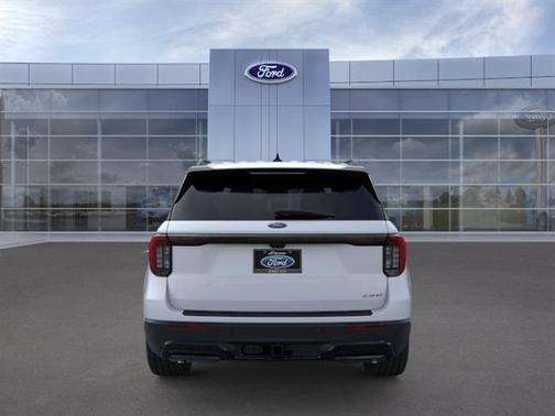Space White Metallic 2026 Ford Explorer ST-Line