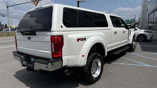 Star White Metallic Tri-Coat 2020 Ford F-450 Lariat