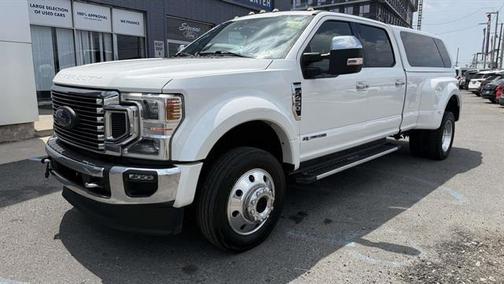 Star White Metallic Tri-Coat 2020 Ford F-450 Lariat