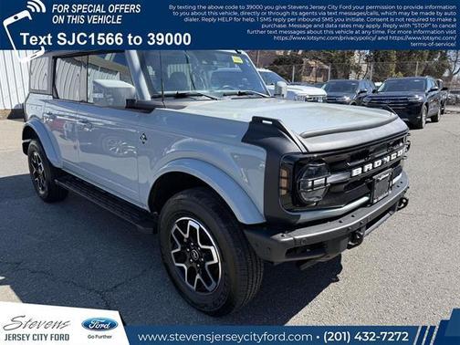 Cactus Gray 2022 Ford Bronco Outer Banks
