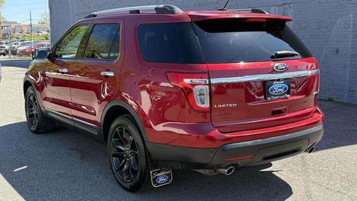 Ruby Red Metallic Tinted Clearcoat 2015 Ford Explorer Limited