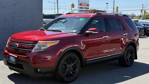 Ruby Red Metallic Tinted Clearcoat 2015 Ford Explorer Limited