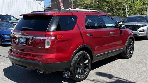 Ruby Red Metallic Tinted Clearcoat 2015 Ford Explorer Limited