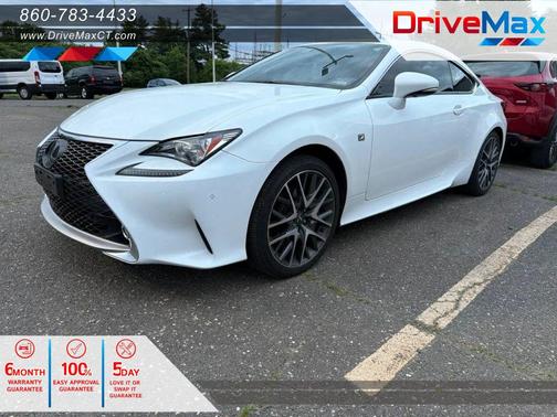 White 2016 Lexus RC 350 Base