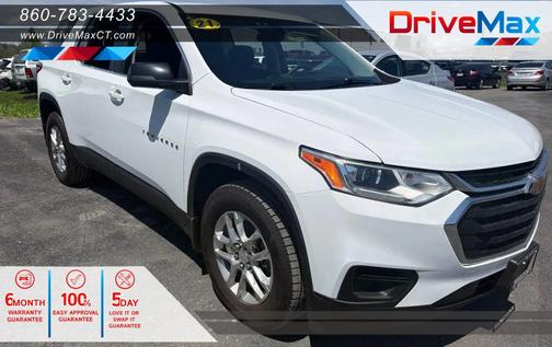 Summit White 2021 Chevrolet Traverse LS