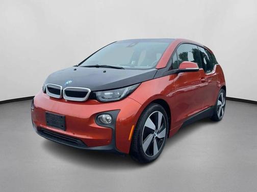 Solar Orange Metallic w/Frozen Gray Accent 2014 BMW i3 Base