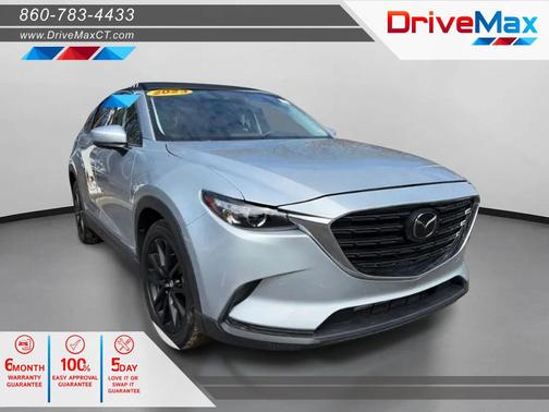 Sonic Silver Metallic 2023 Mazda CX-9 Touring