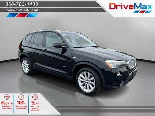 Black 2017 BMW X3 xDrive28i