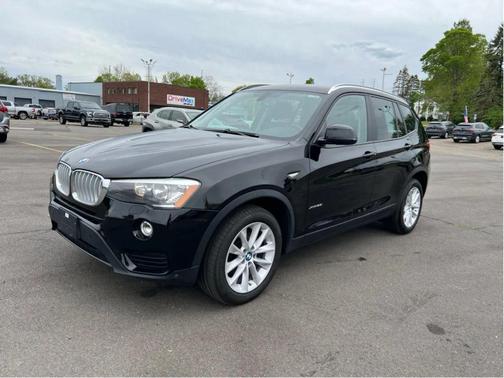 Black 2017 BMW X3 xDrive28i