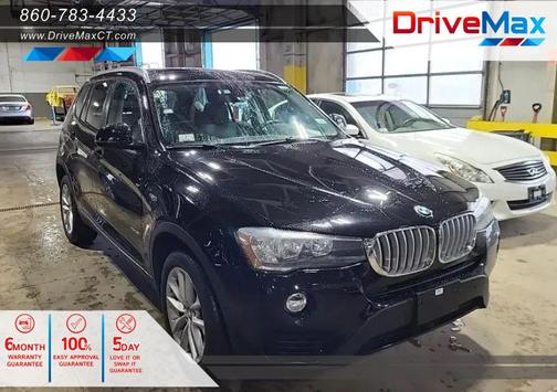 Black 2017 BMW X3 xDrive28i