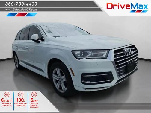 White 2017 Audi Q7 2.0T Premium